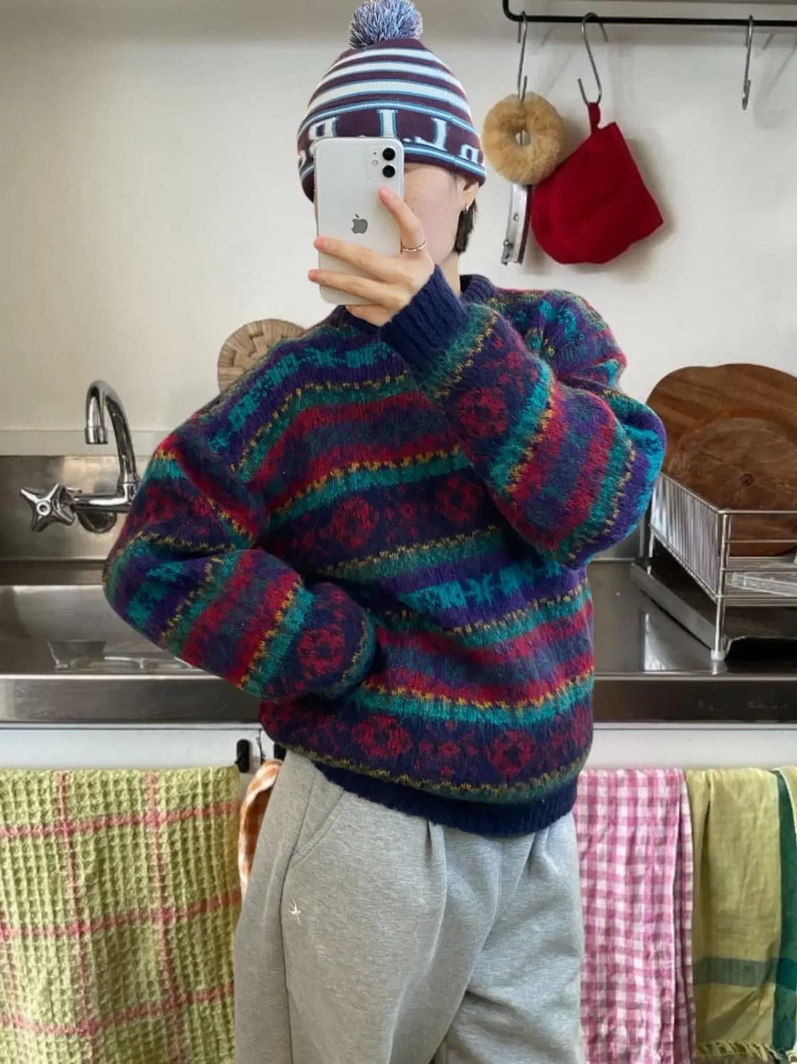 빈티지 니트 (Woman L) / [AA1183] 상품이미지1