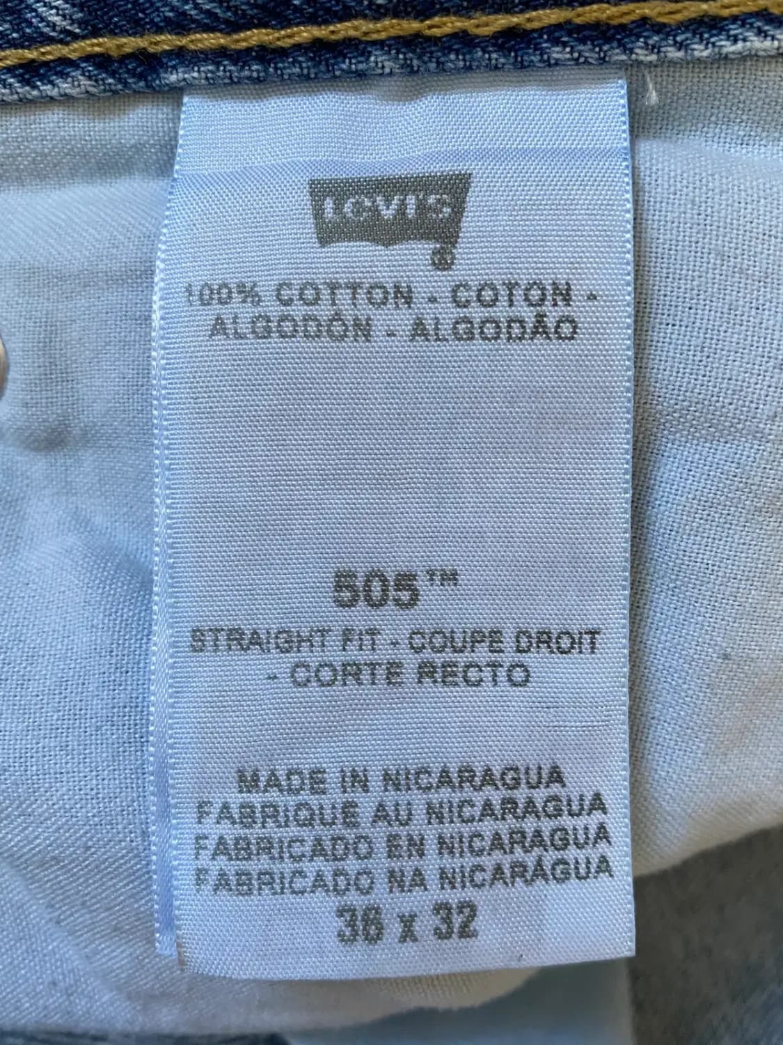 리바이스 데님 팬츠 (36) / [AB1608] 상품이미지4