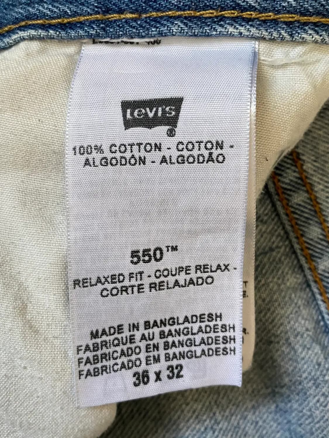 리바이스 550 (36) / [AB1614] 상품이미지4