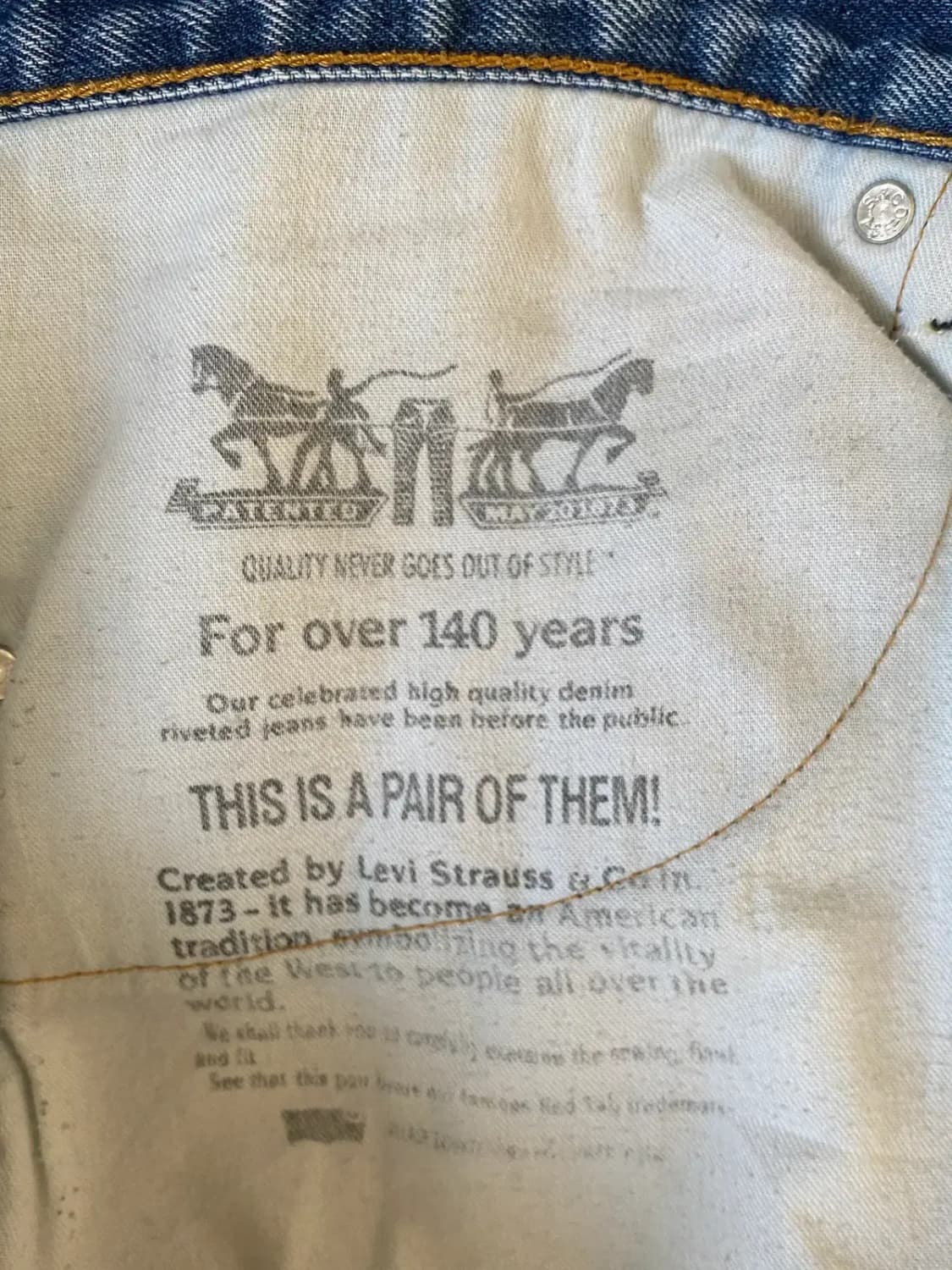 리바이스 505 (38) / [AB1615] 상품이미지4