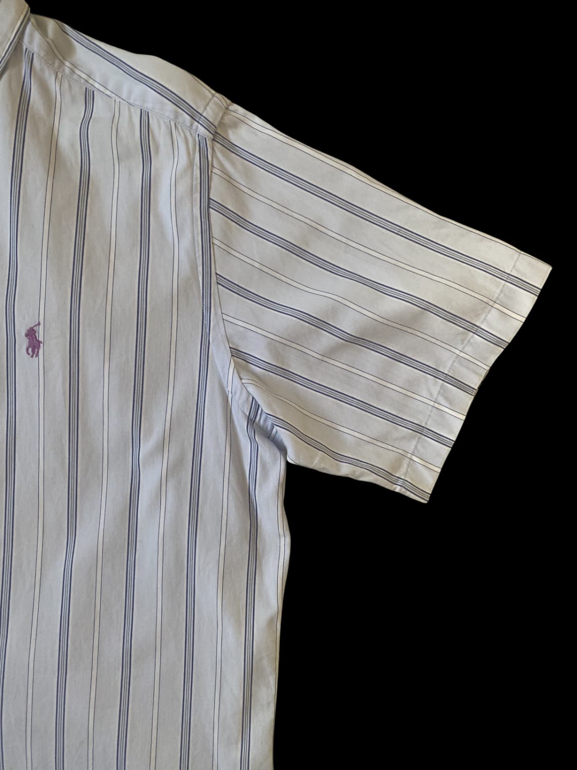 폴로랄프로렌 1/2 스트라이프 셔츠 (Man XL) / [AB1616] 상품이미지3
