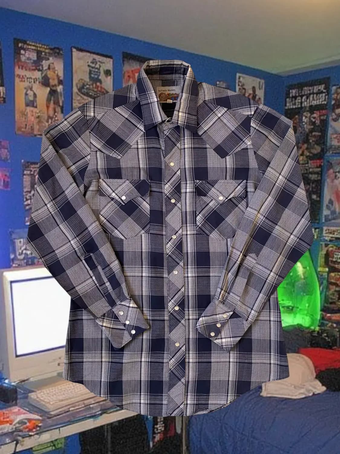 웨스턴 체크 셔츠 (Man M) / [AB1623] 상품이미지1