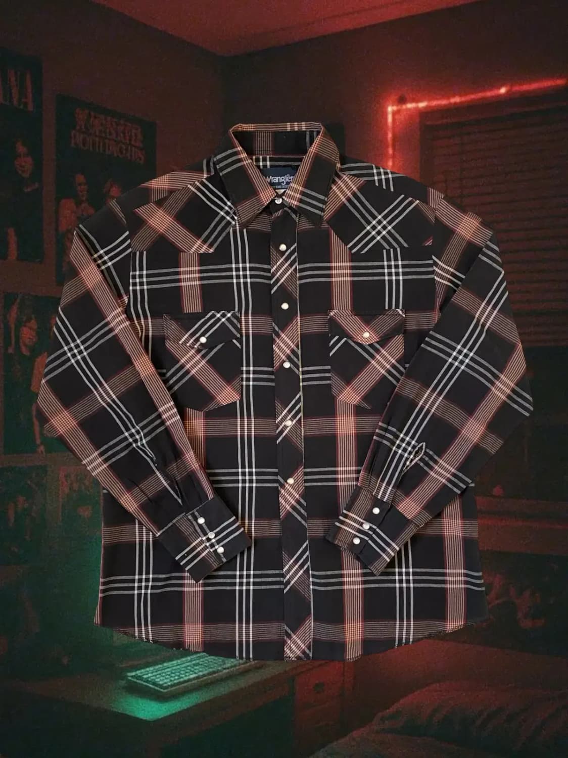 랭글러 체크 셔츠 (Man 2XL) / [AB1624] 상품이미지1