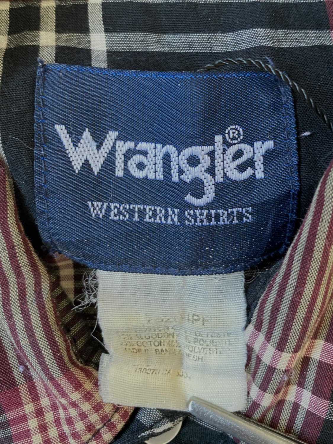 랭글러 체크 셔츠 (Man 2XL) / [AB1624] 상품이미지4