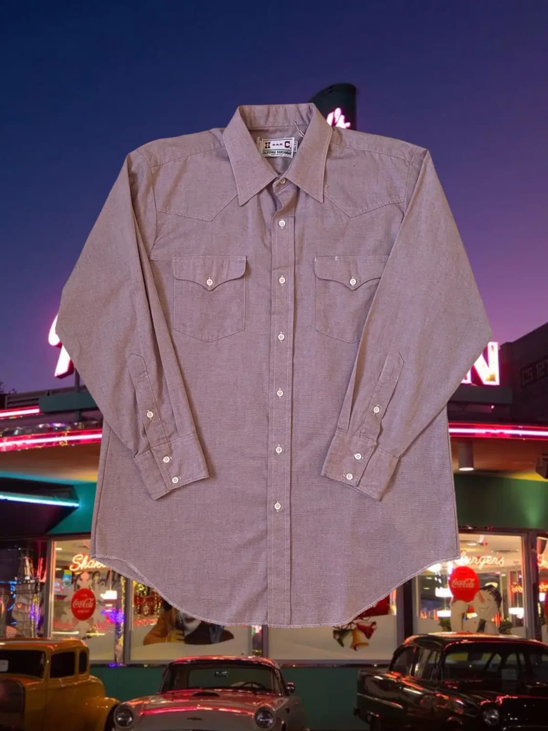 웨스턴 포켓 셔츠 (Man XL) / [AB1626] 상품이미지1