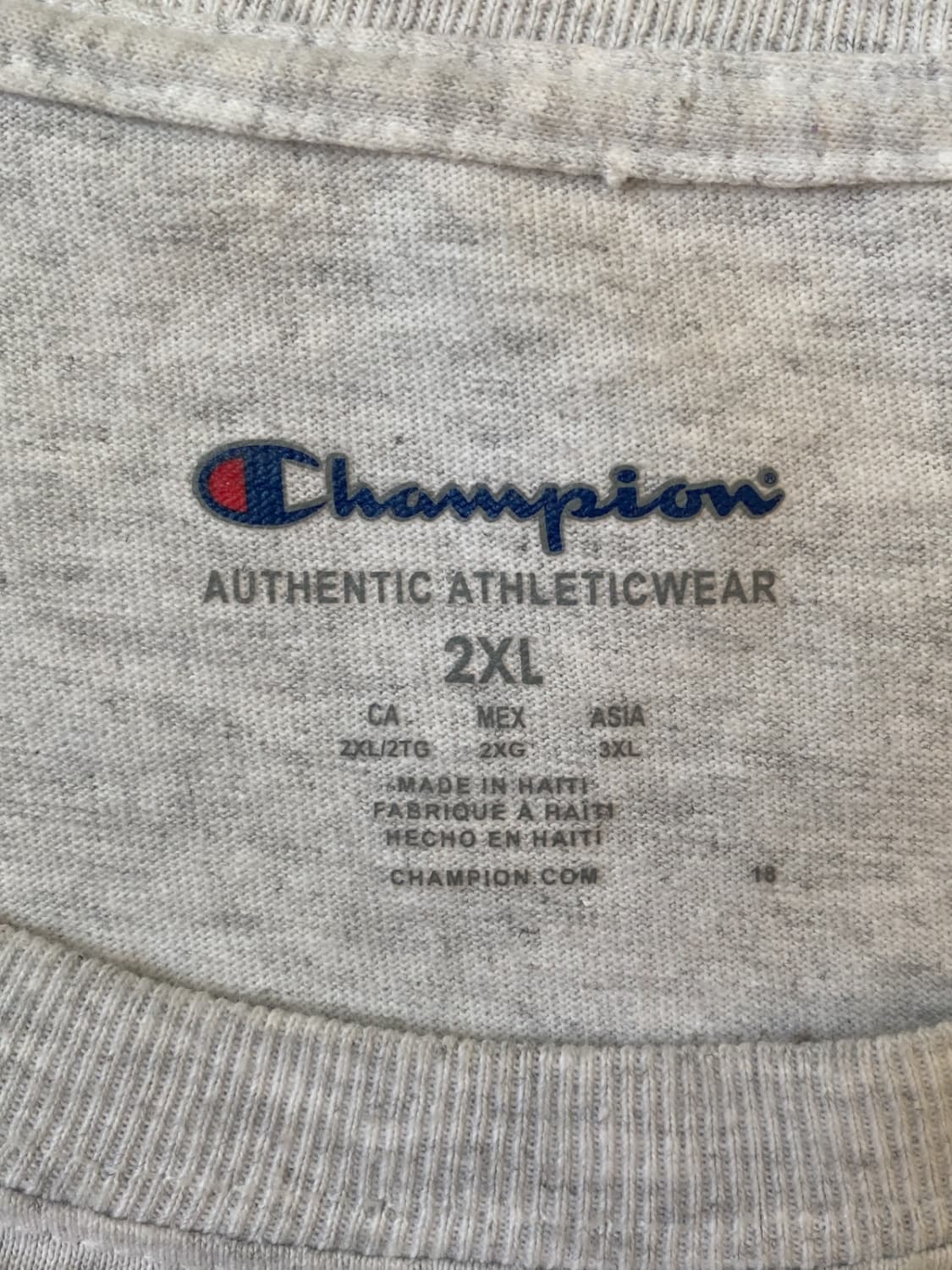 챔피온 1/2 티셔츠 (Man 2XL) / [AB1629] 상품이미지5