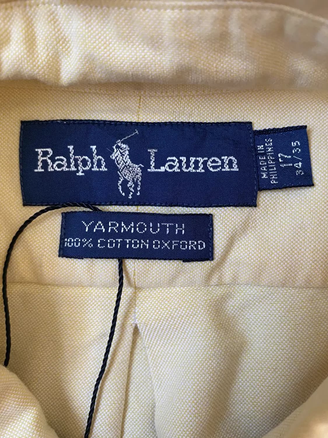 폴로 랄프로렌 솔리드 셔츠 (Man XL) / [AB1632] 상품이미지4