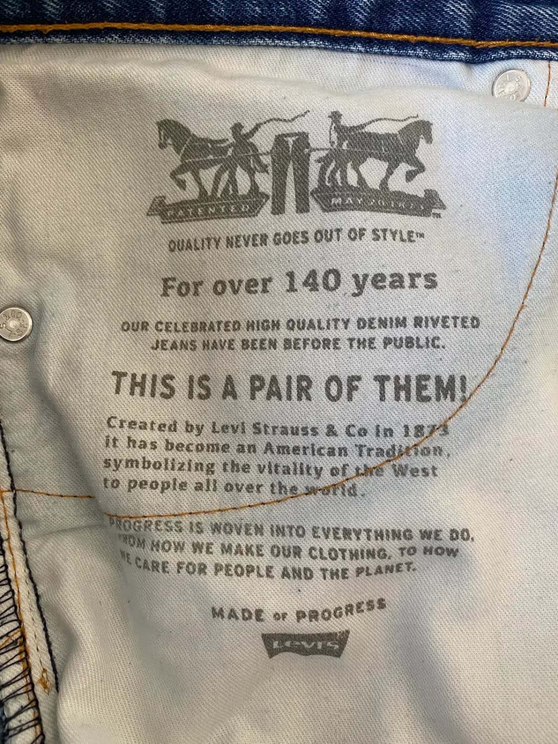 리바이스 505 (35) / [AB1637] 상품이미지4