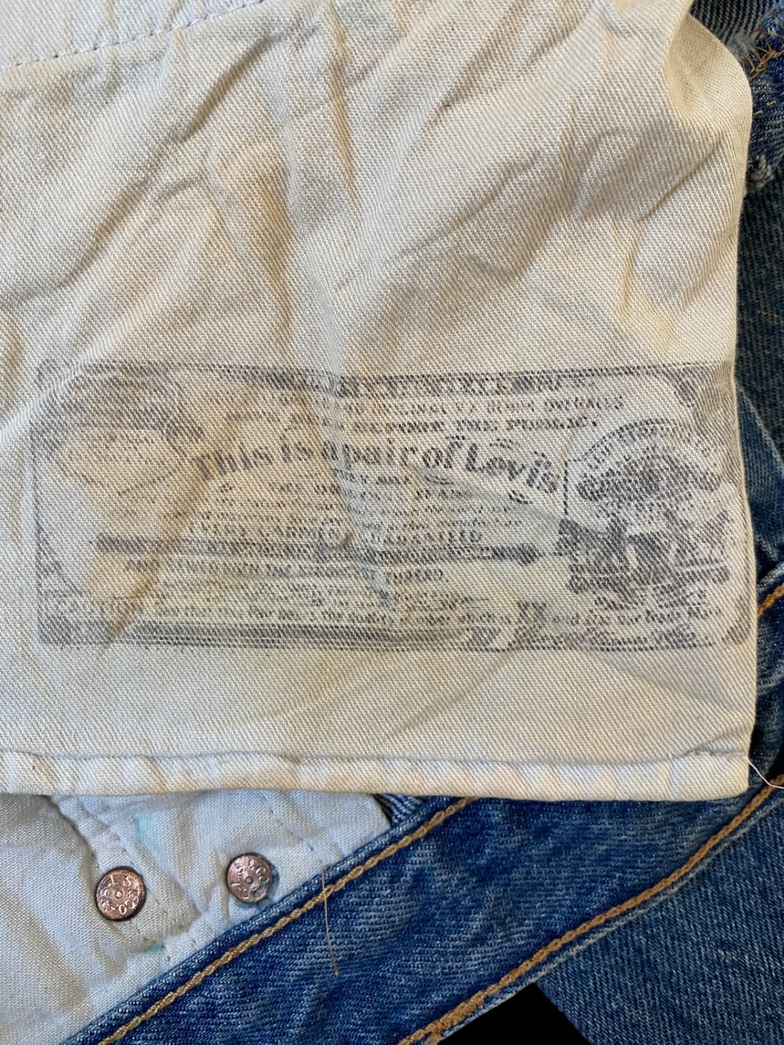 리바이스 501 팬츠 (34 ) / [AB1645] 상품이미지4