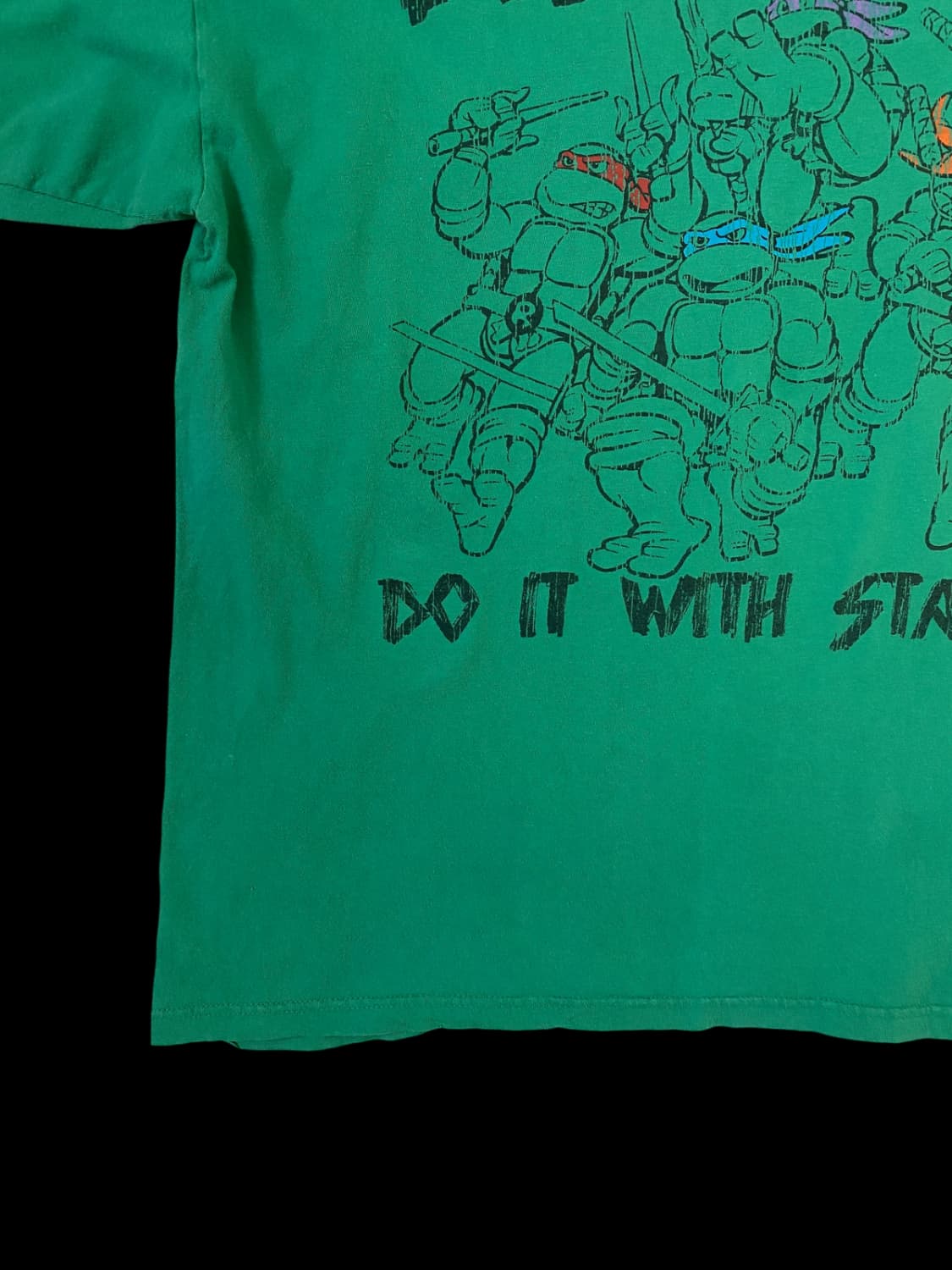 닌자터틀 프린팅 1/2 티셔츠 (Man XL) / [AB1643] 상품이미지4