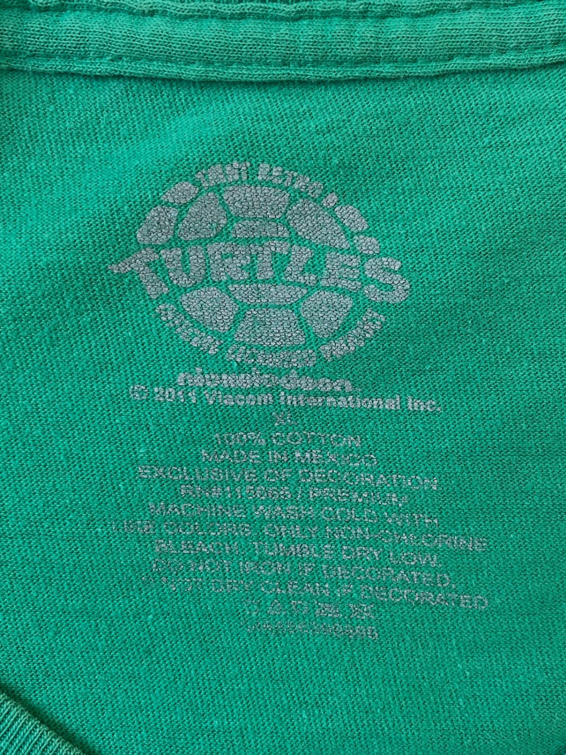 닌자터틀 프린팅 1/2 티셔츠 (Man XL) / [AB1643] 상품이미지5