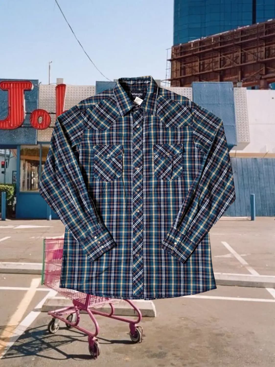 랭글러 체크 셔츠 (Man XL) / [AB1655] 상품이미지1