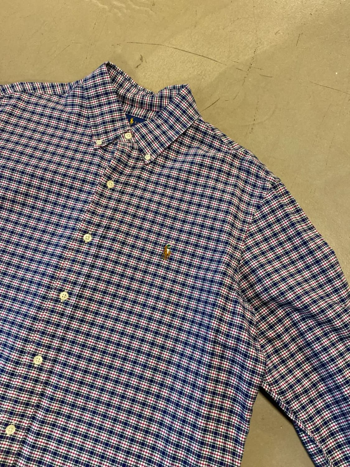 폴로랄프로렌 체크 셔츠 (Man XL) / [AA1231] 상품이미지2