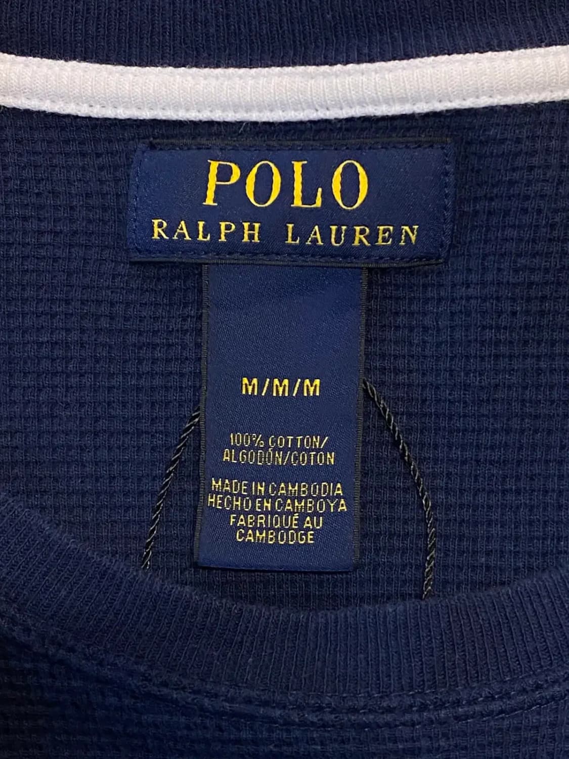 폴로랄프로렌 와플 티셔츠 (Woman L) / [AA1233] 상품이미지4