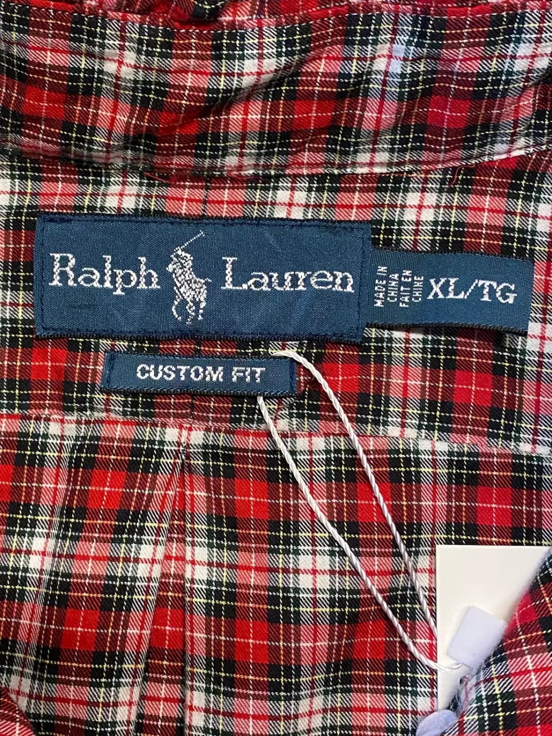 폴로랄프로렌 체크 셔츠 (Man XL) / [AA1232] 상품이미지4