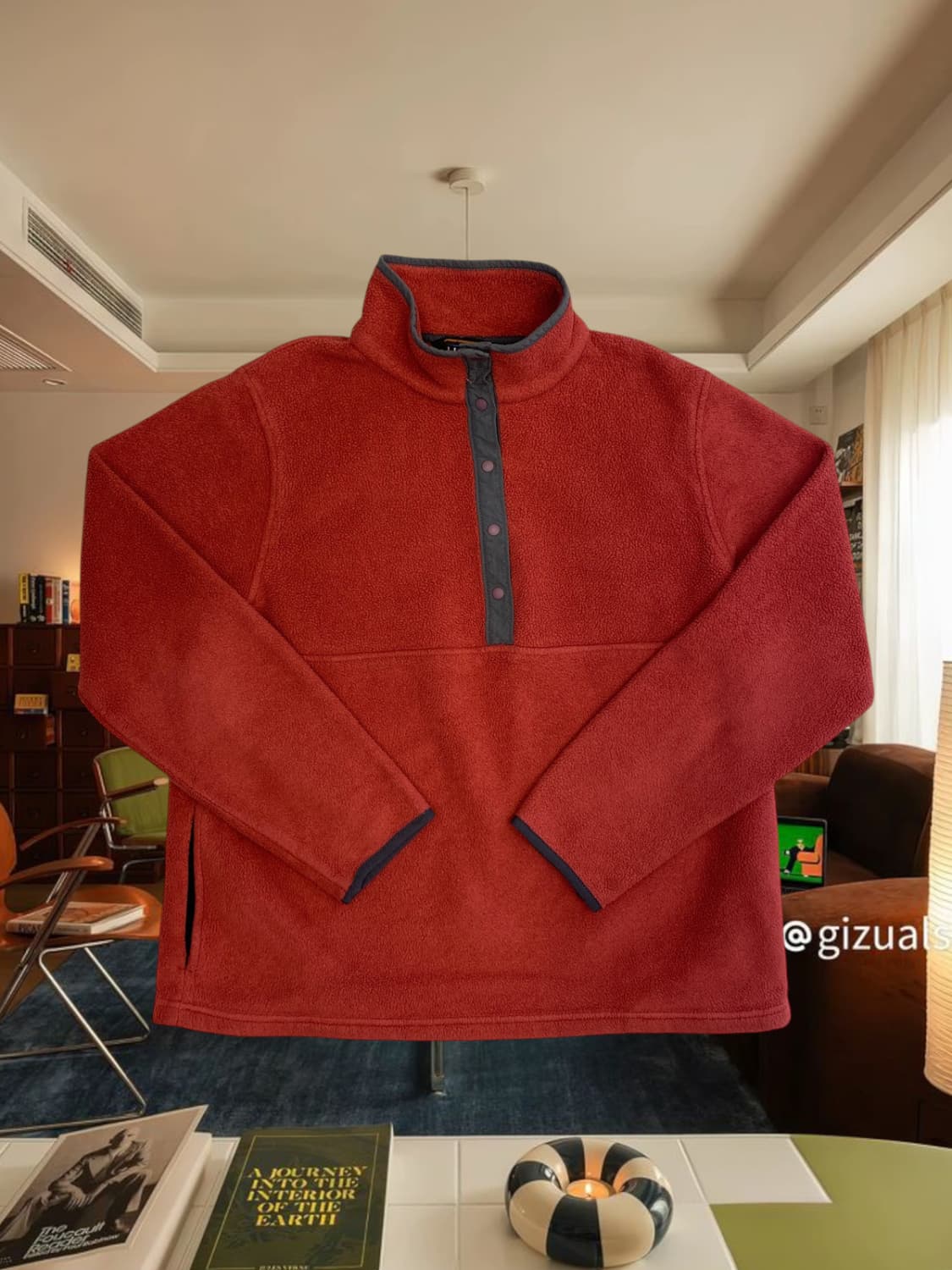 빈티지 후리스 반집업 (Woman M) / [AB1667] 상품이미지1