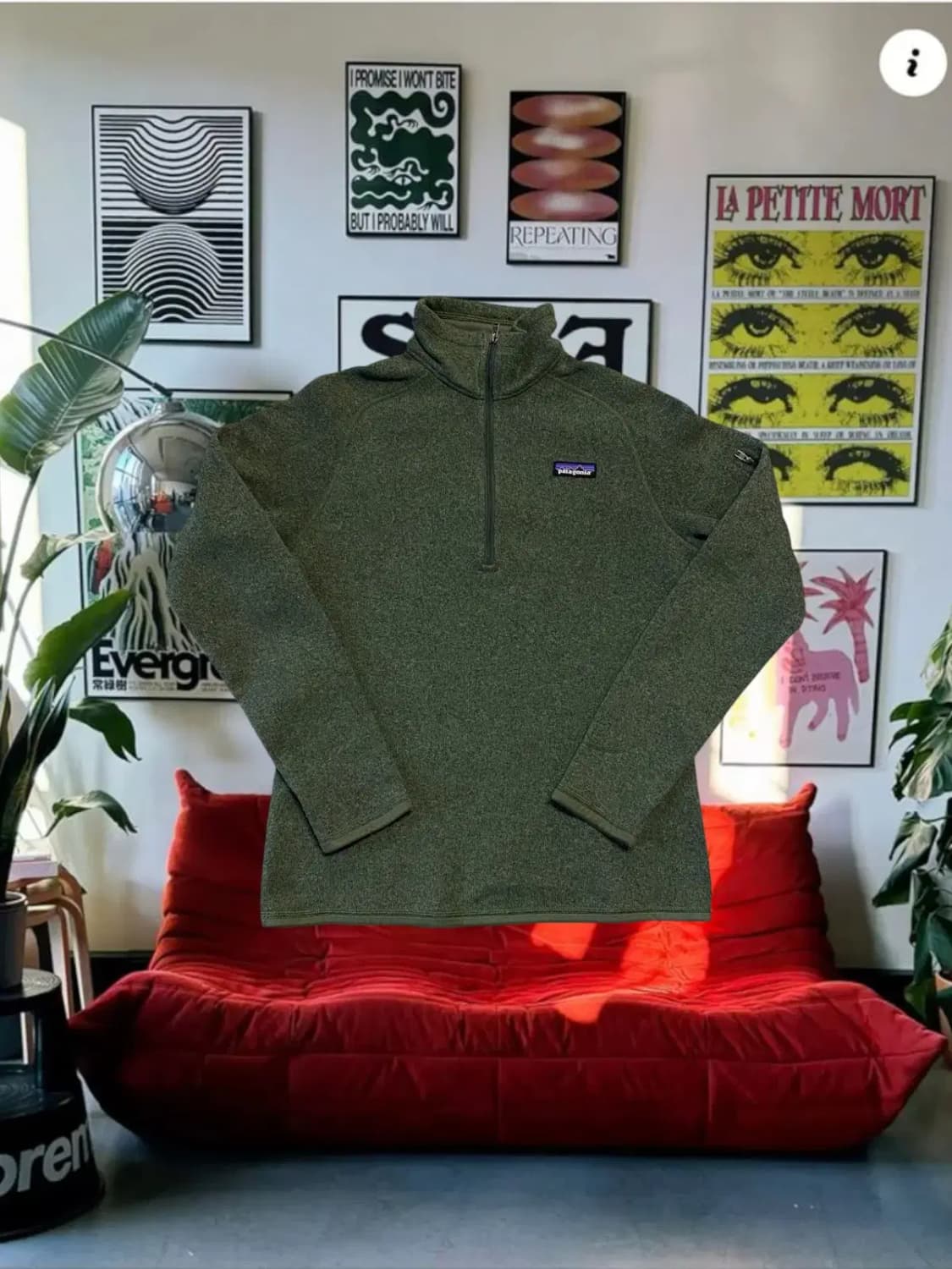 파타고니아 하프 집업 (Man S) / [AA1242] 상품이미지1