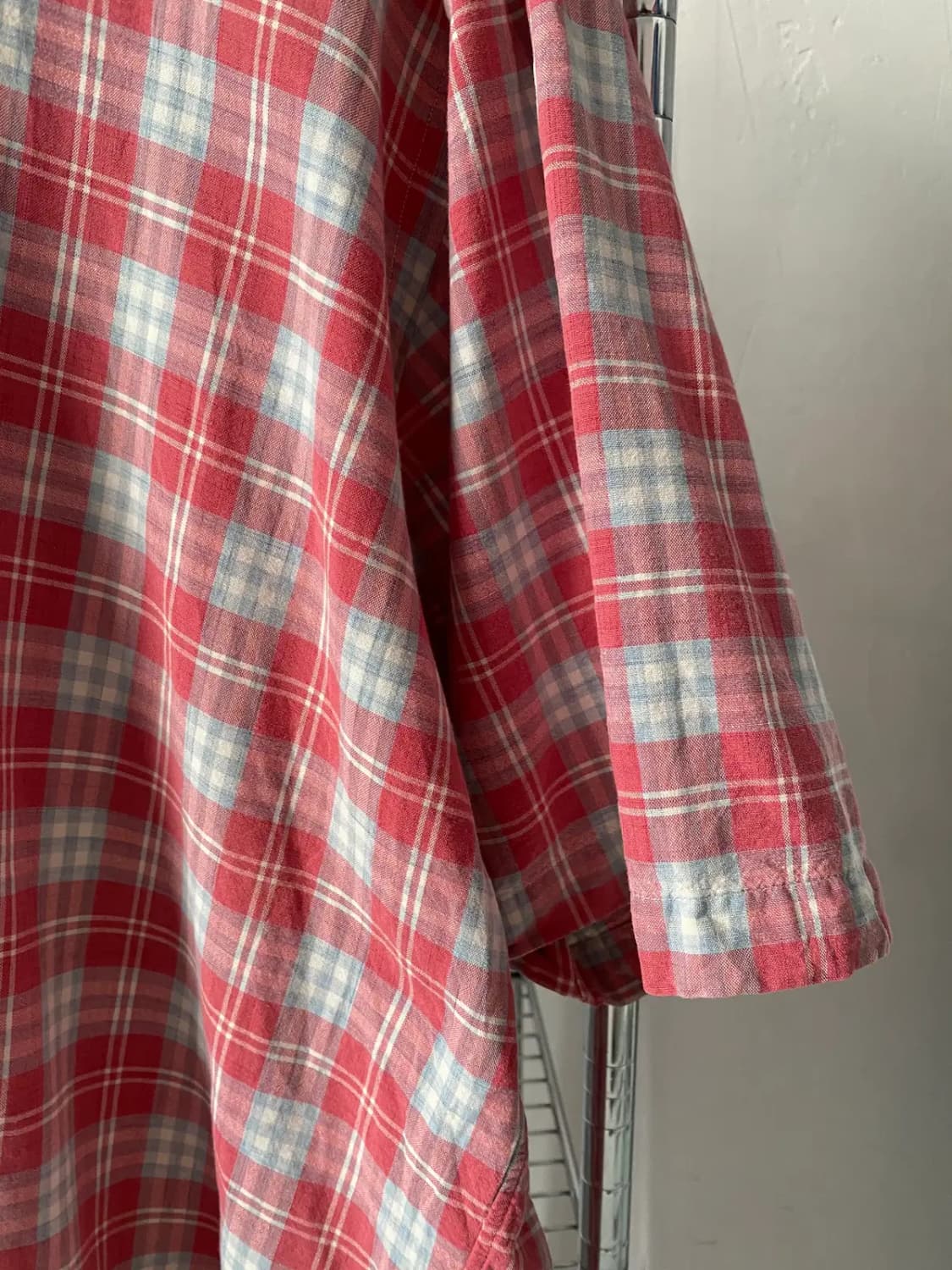 폴로 랄프로렌 1/2 체크 셔츠 (Man 3XL) / [AB1688] 상품이미지3