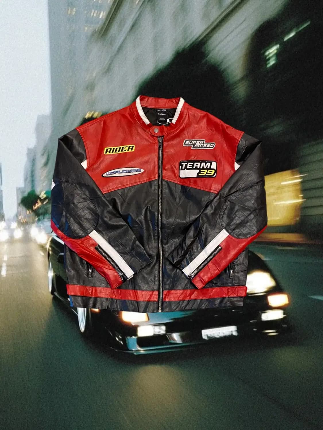 빈티지 레더 자켓 (Man L) / [AA1259] 상품이미지1