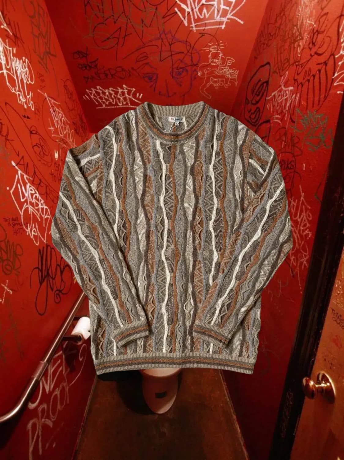 빈티지 패턴 니트 (Man L) / [AB1695] 상품이미지1