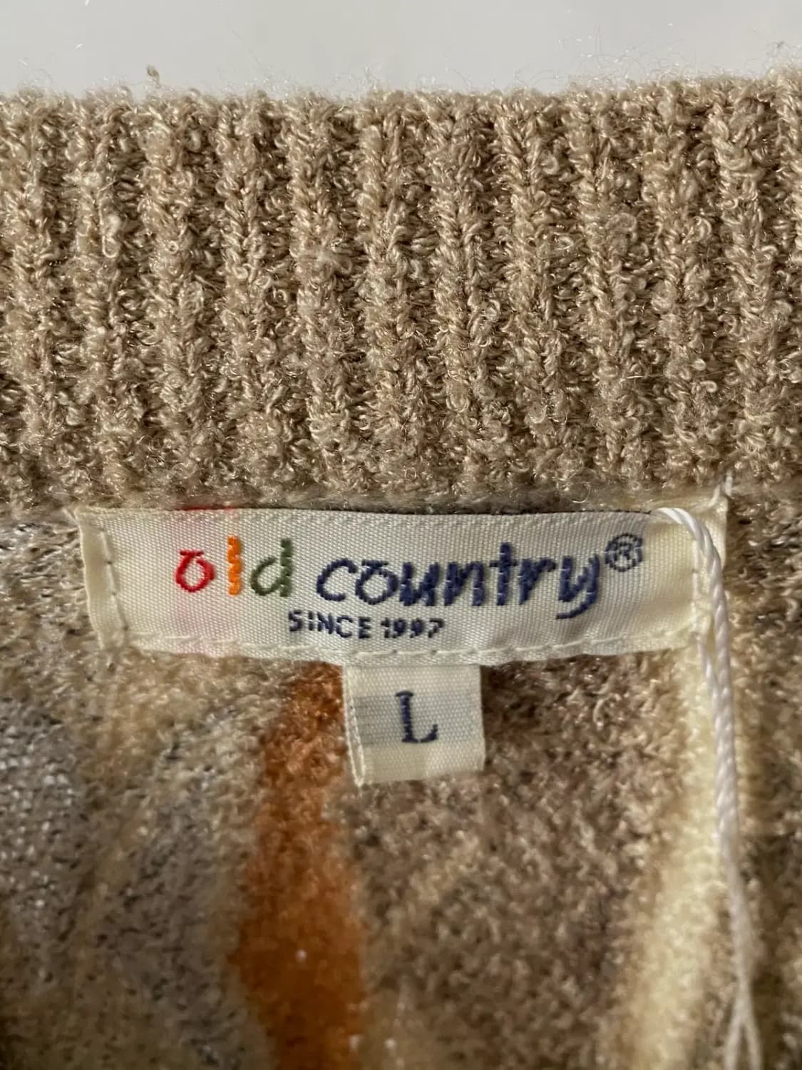 빈티지 패턴 니트 (Man L) / [AB1695] 상품이미지4