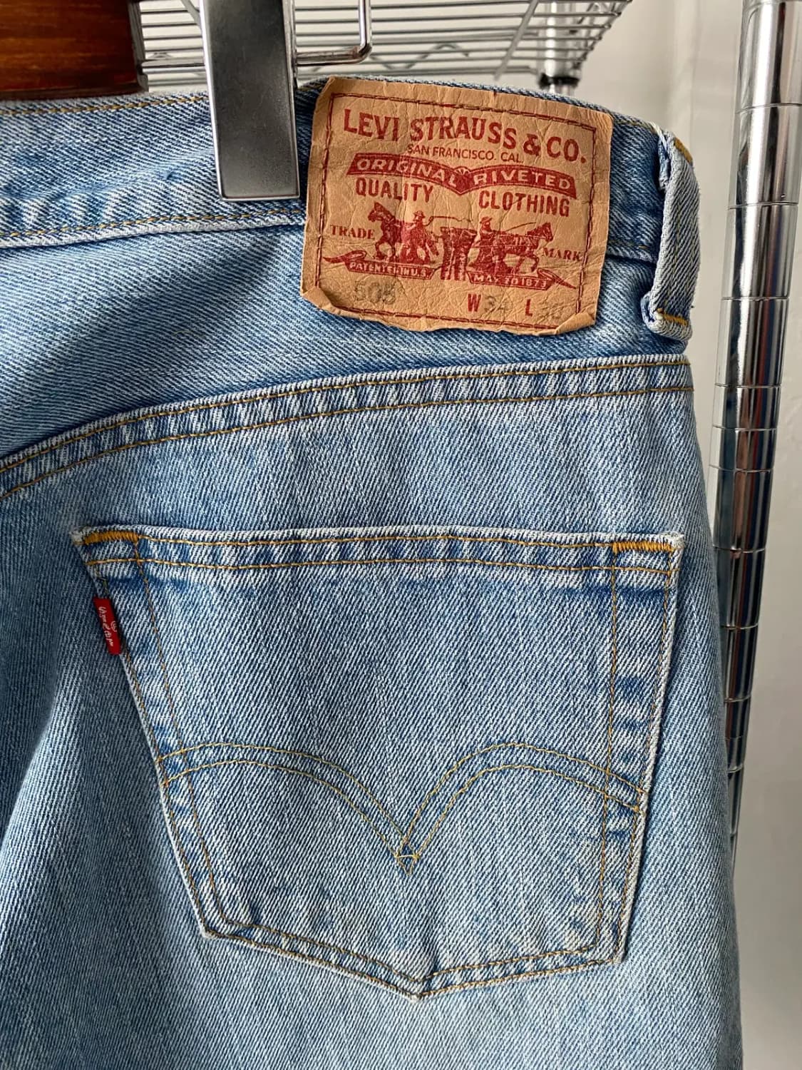 리바이스 505 (34) / [AB1698] 상품이미지5