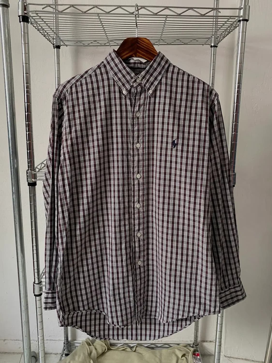 폴로 랄프로렌 체크 셔츠 (Man M) / [AB1694] 상품이미지2