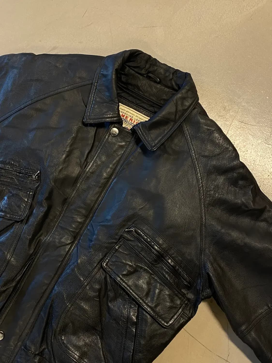 빈티지 레더 자켓 (Man XL) / [AA1274] 상품이미지2