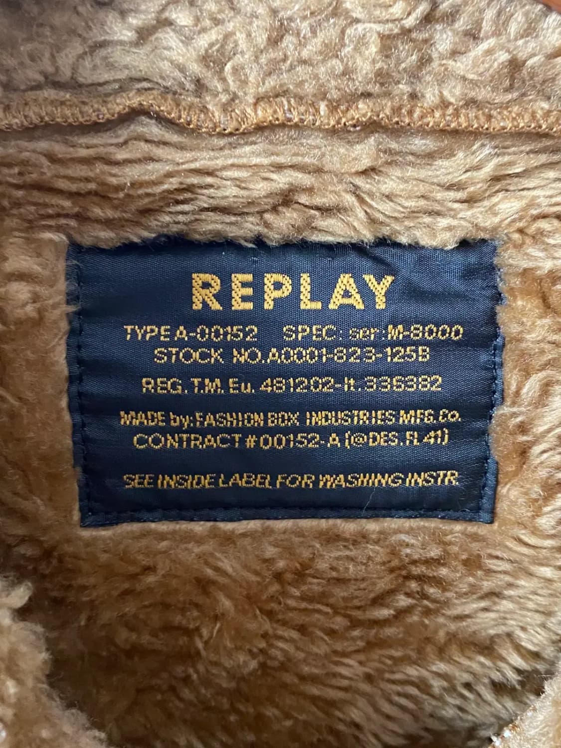 REPLAY 항공자켓 (Man L) / [AB1709] 상품이미지4