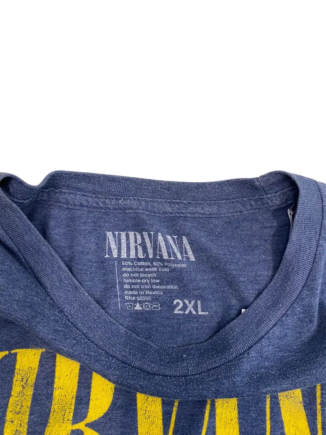 빈티지 너바나 반팔 티셔츠 (Man 2XL) / [AB1713] 상품이미지5