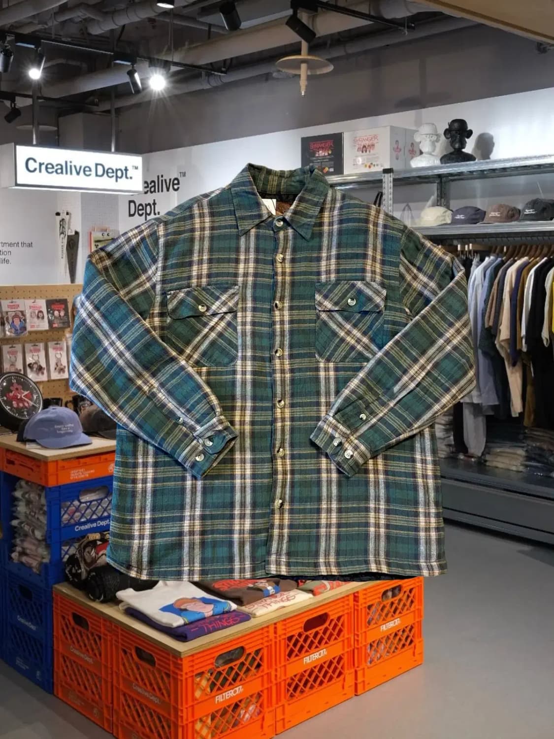 빈티지 패딩 셔츠 (Man XL) / [AA1281] 상품이미지1