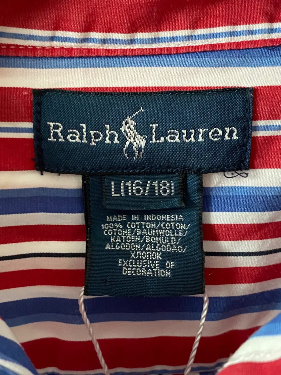 폴로 랄프로렌 스트라이프 셔츠 (Woman M) / [AB1725] 상품이미지4