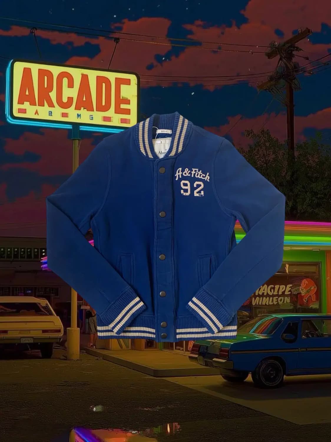 빈티지 바시티자켓 (Woman S) / [AB1730] 상품이미지1