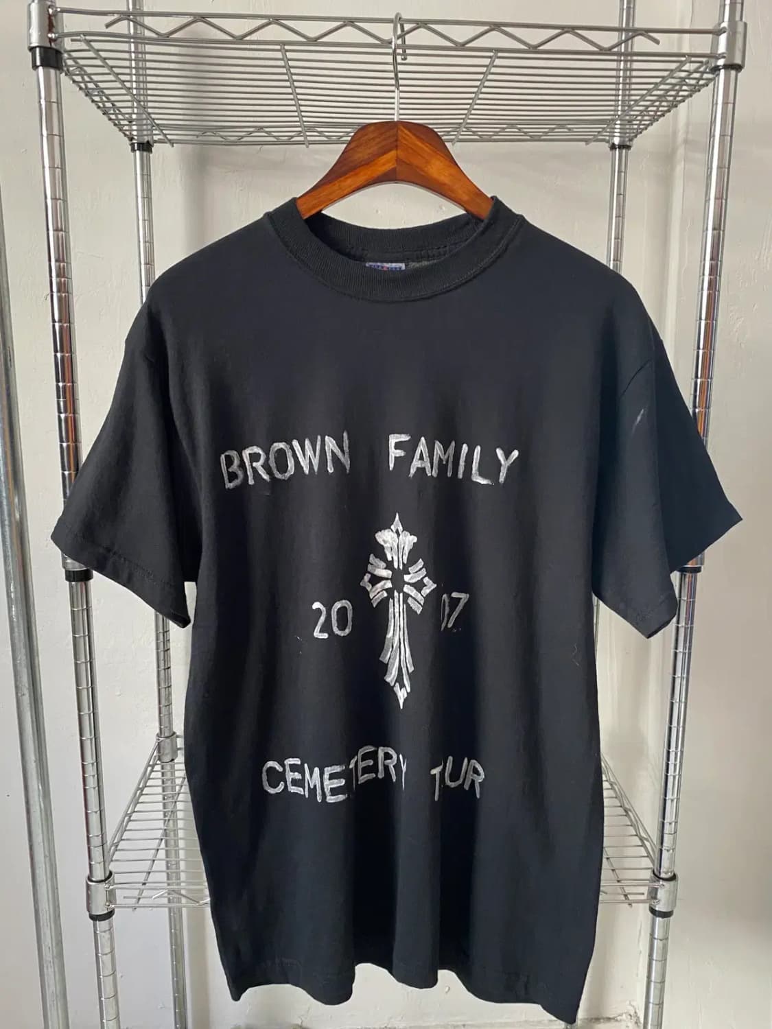 레터링 1/2 티셔츠 (Woman L) / [AB1727] 상품이미지2