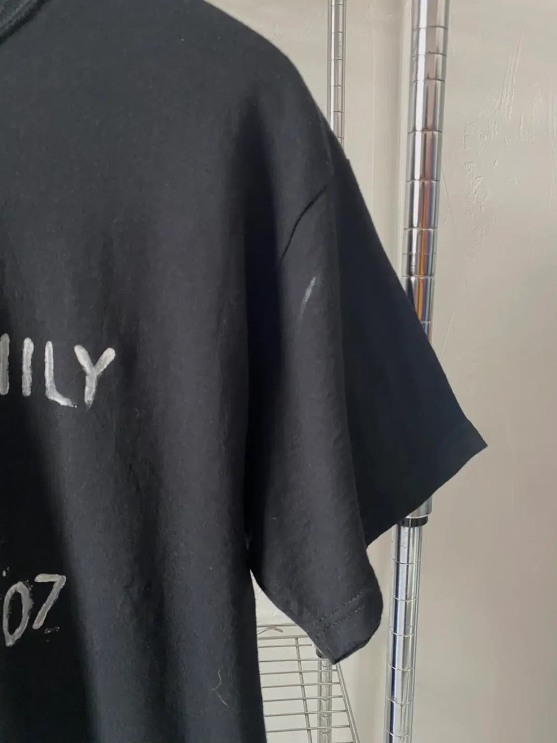 레터링 1/2 티셔츠 (Woman L) / [AB1727] 상품이미지3