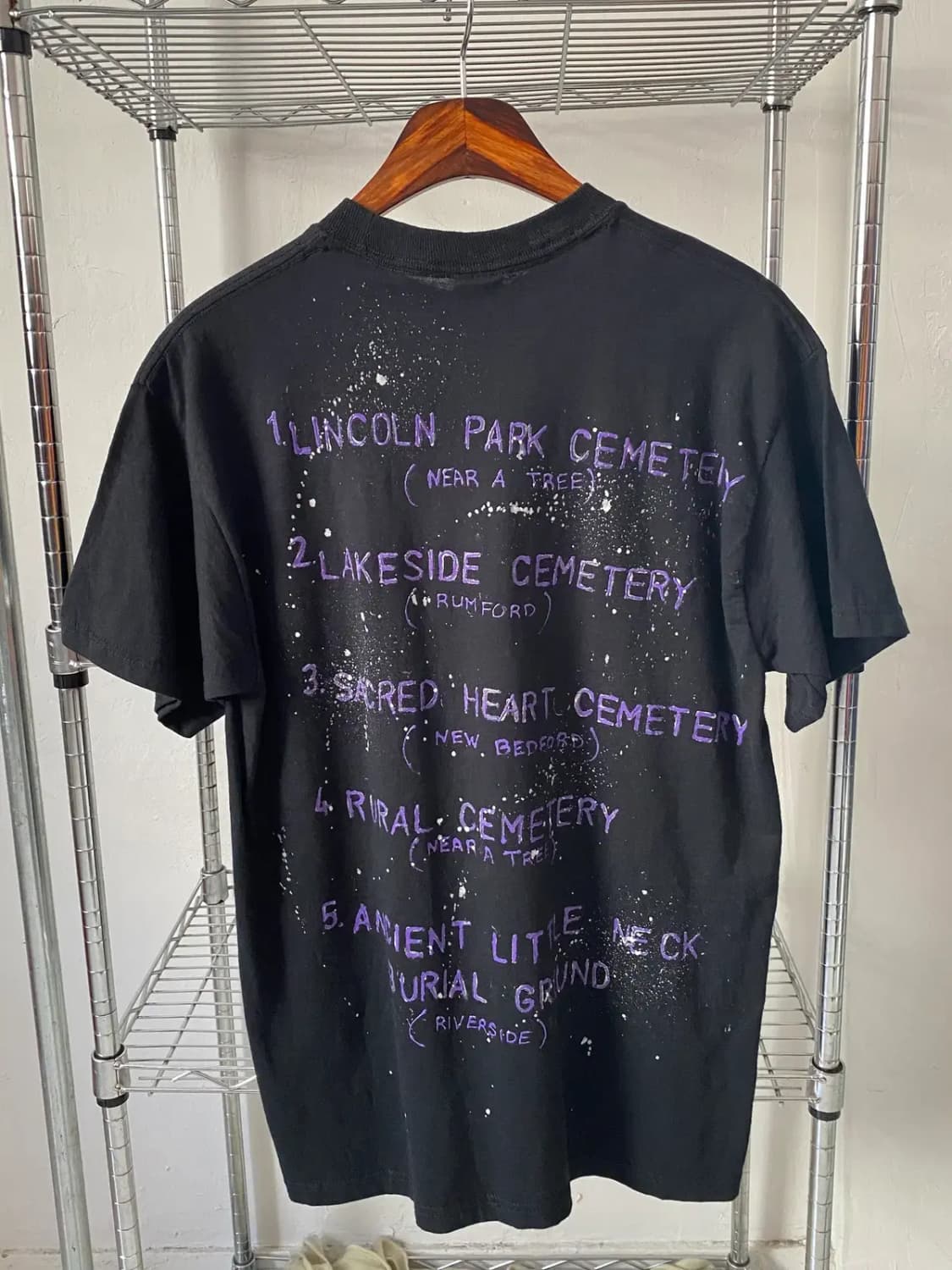 레터링 1/2 티셔츠 (Woman L) / [AB1727] 상품이미지5