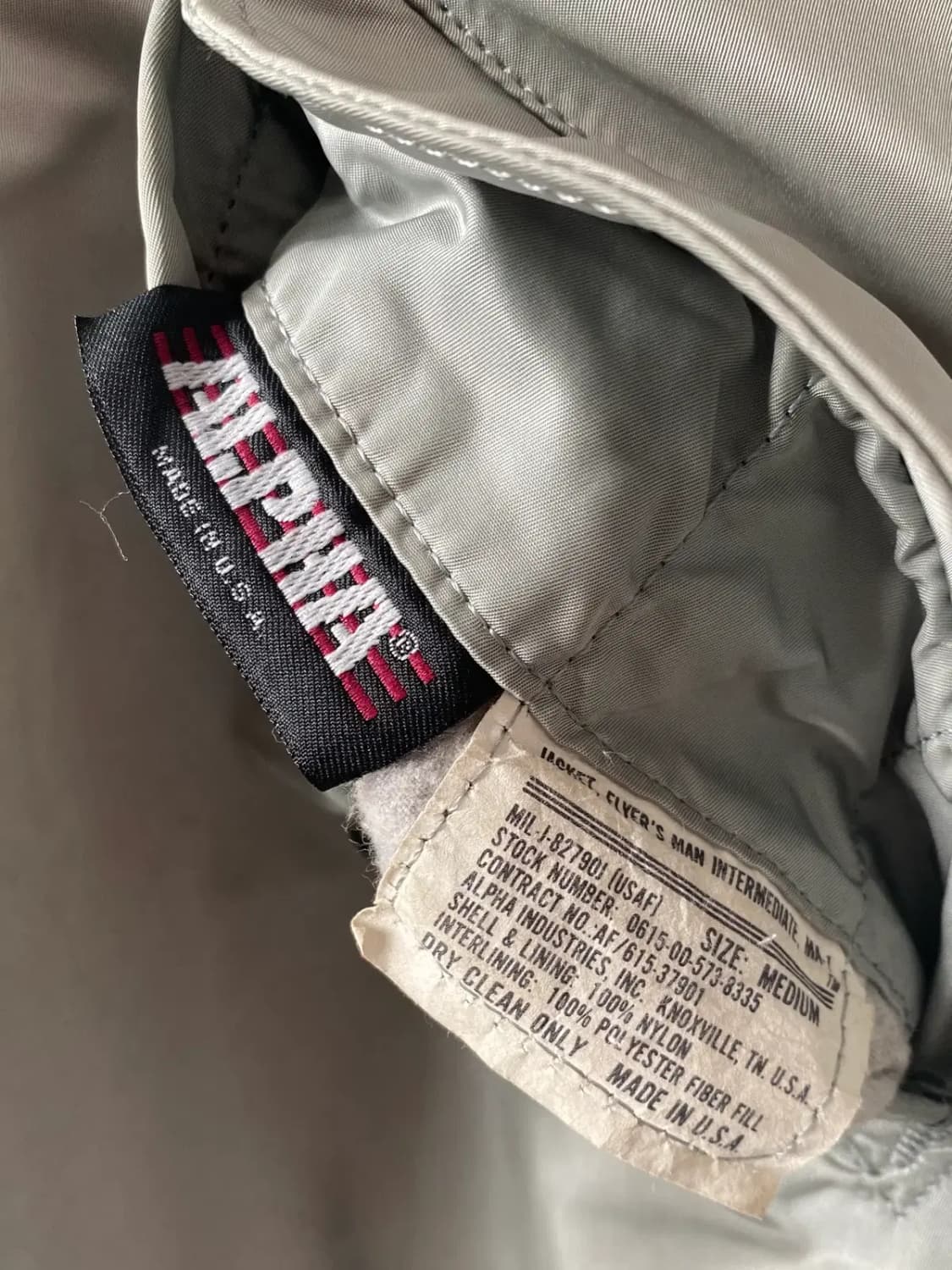 빈티지 MA-1 (Man M) / [AB1737] 상품이미지4