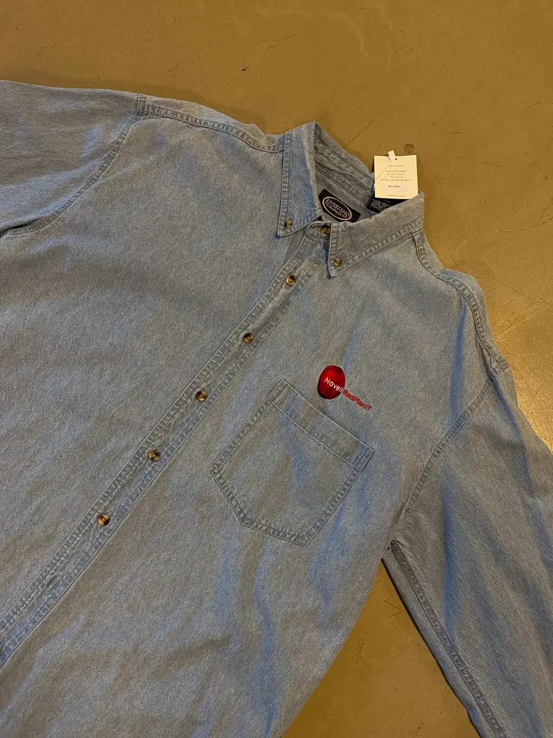 빈티지 데님 셔츠 (Man XL) / [AA1285] 상품이미지2