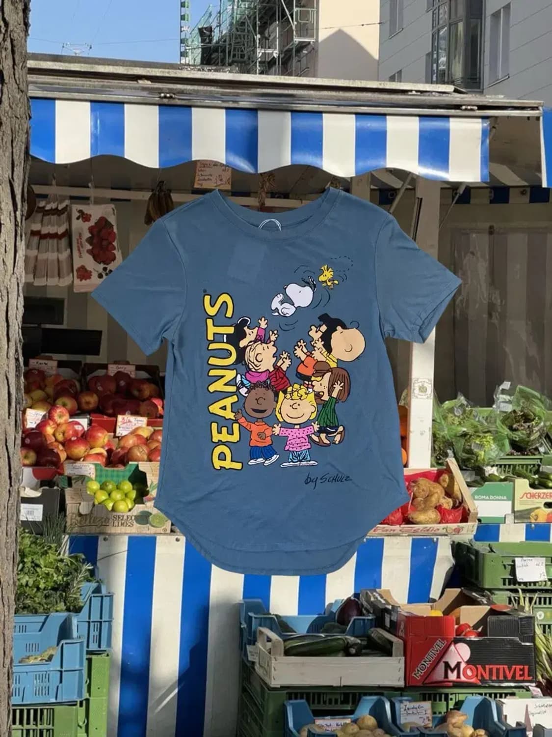 피너츠 스누피 반팔 티셔츠 (Woman M) / [AB1746] 상품이미지1