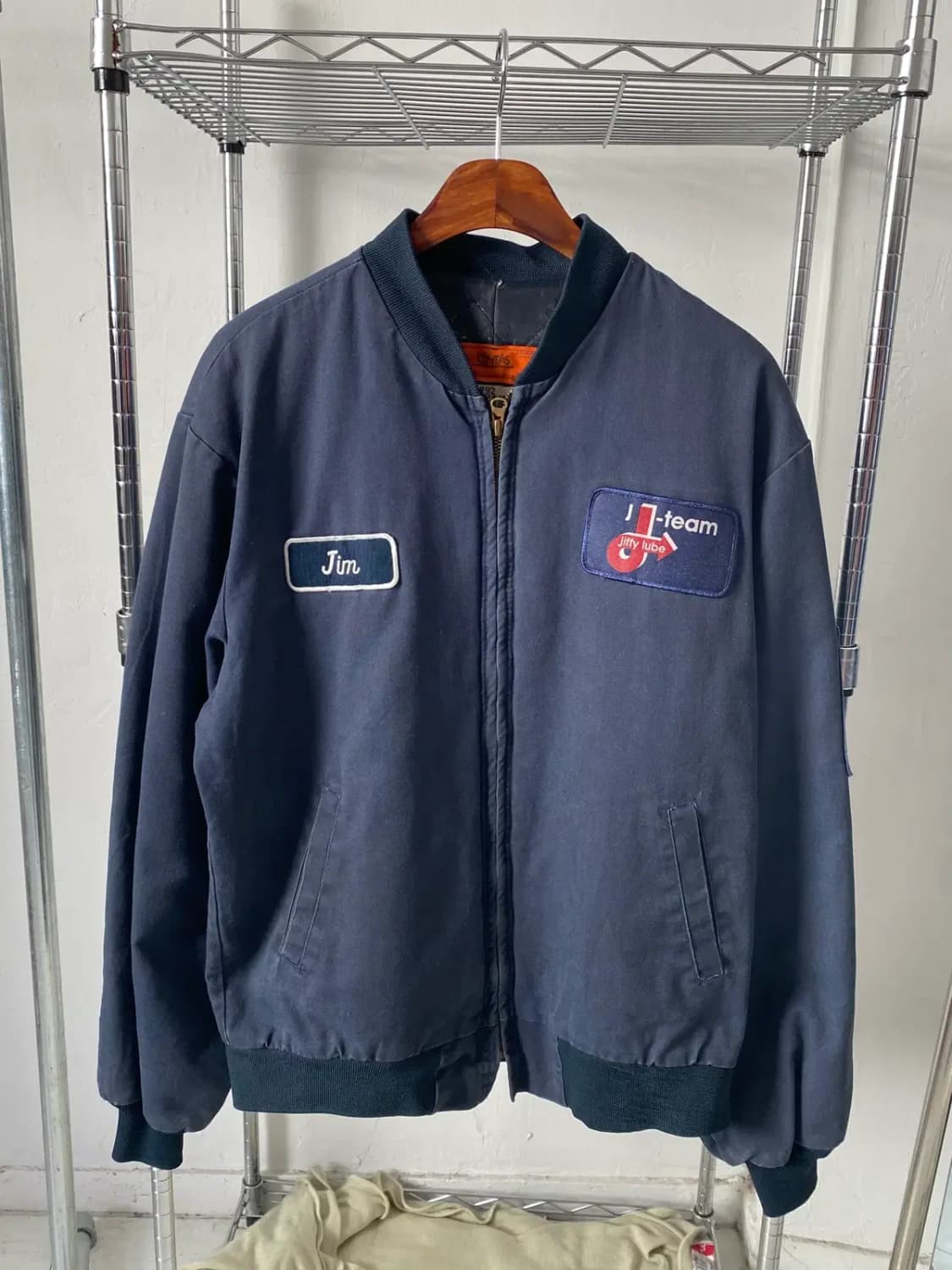 네이비 빈티지 워크자켓 (Man M) / [AB1742] 상품이미지2