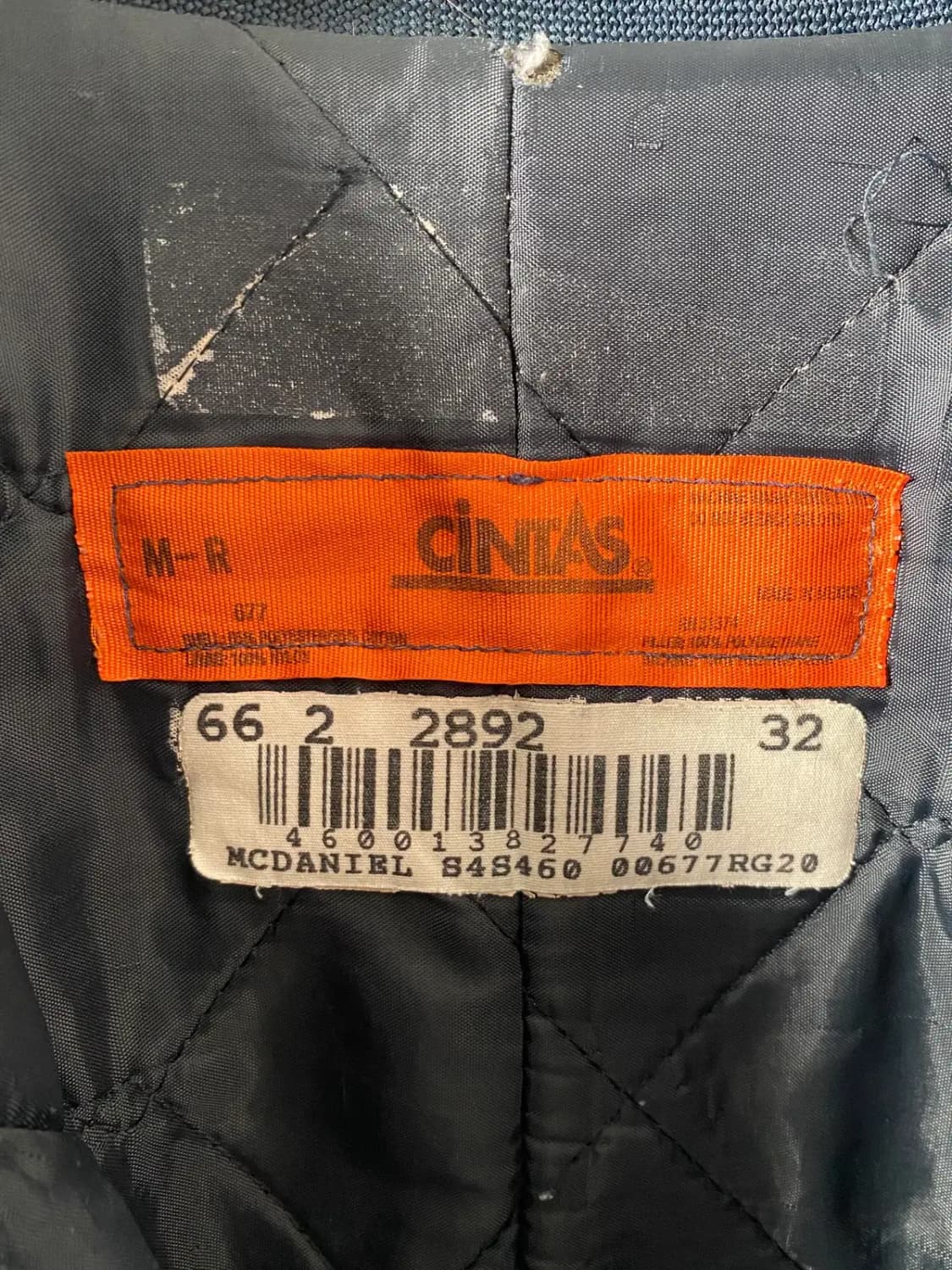 네이비 빈티지 워크자켓 (Man M) / [AB1742] 상품이미지4