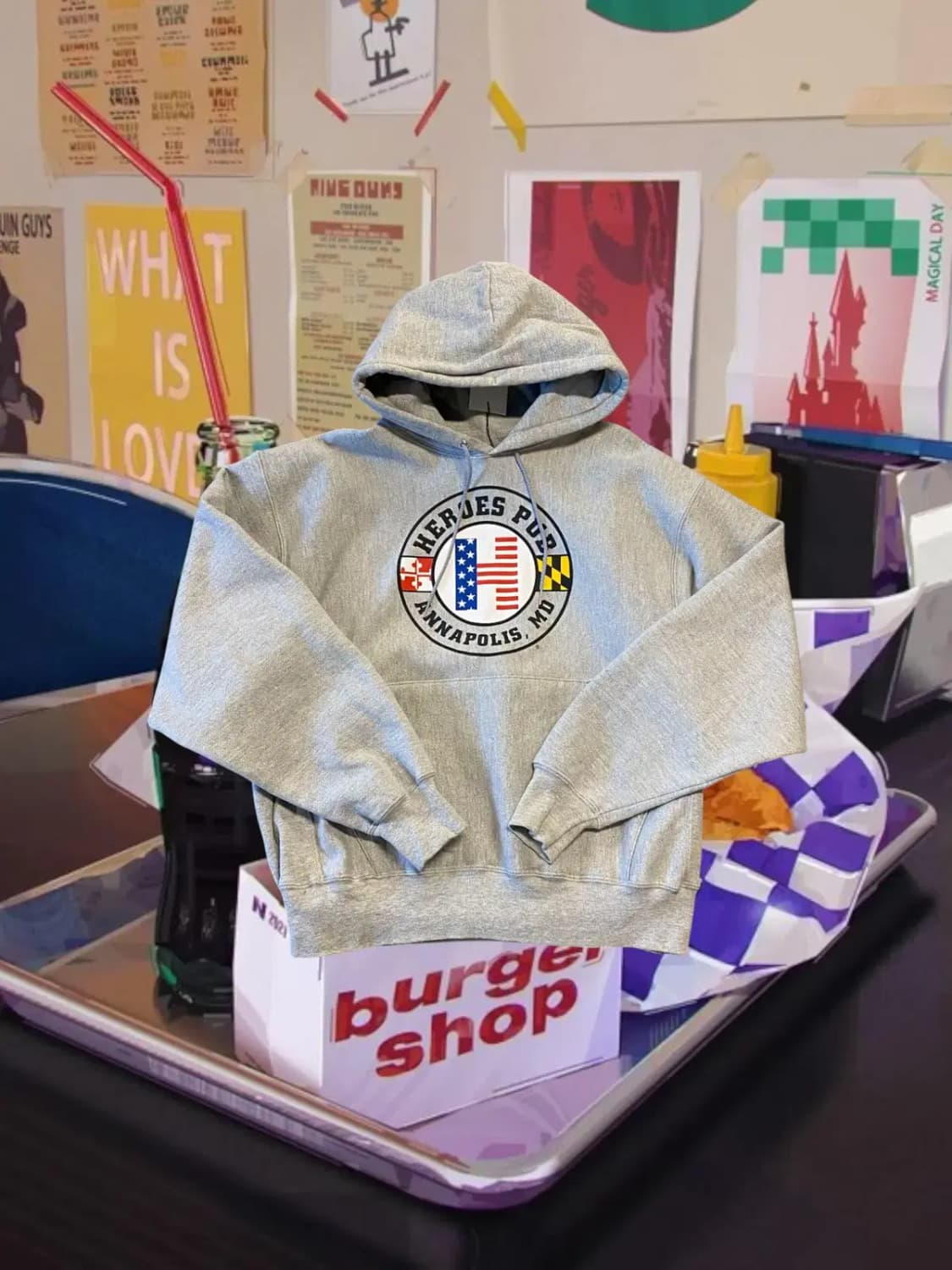 챔피언 리버스 위브 후드티 (Man XL) / [AA1298] 상품이미지1