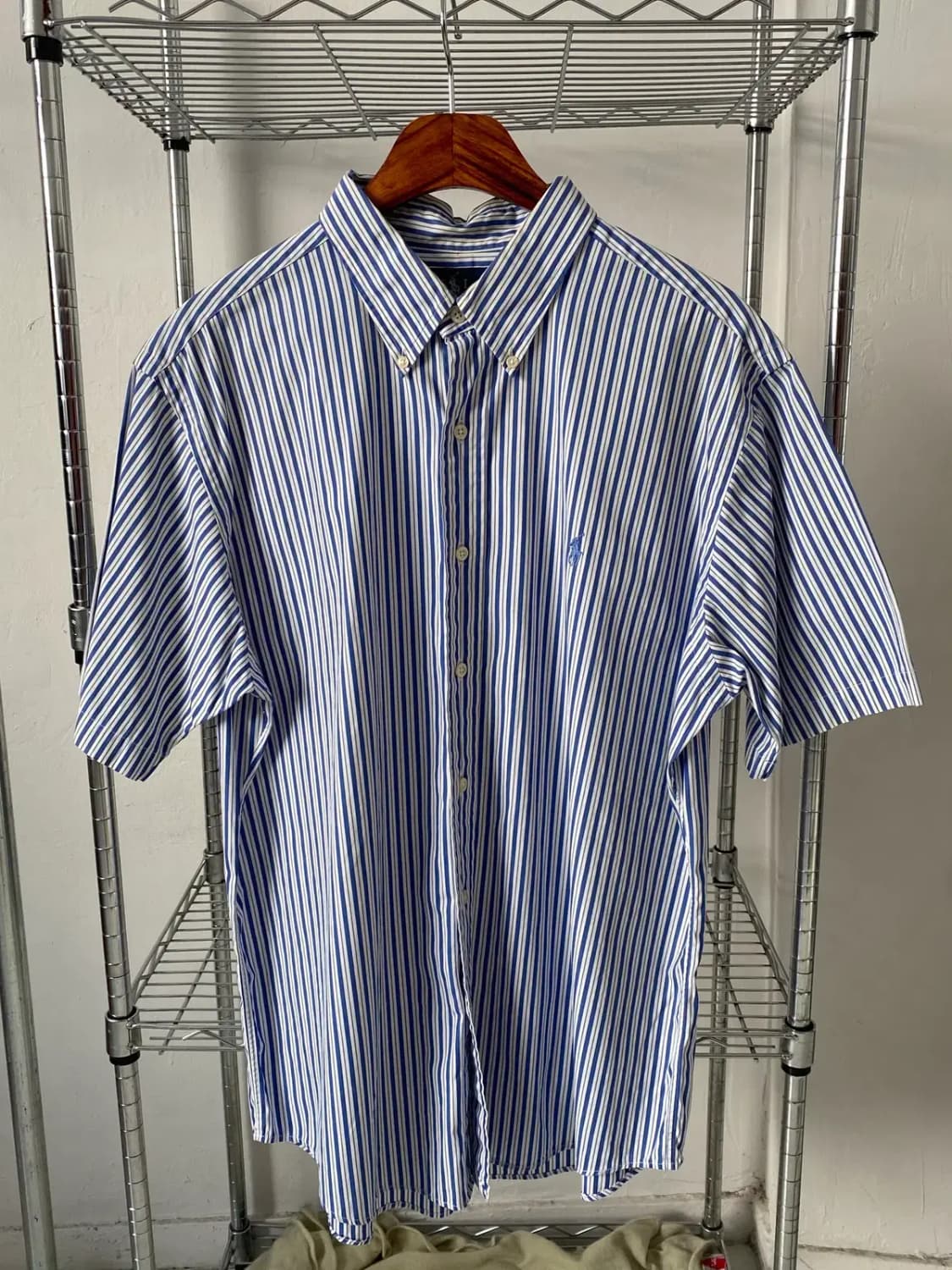 폴로랄프로렌 스트라이프 반팔 셔츠 (Man XL) / [AB1764] 상품이미지2