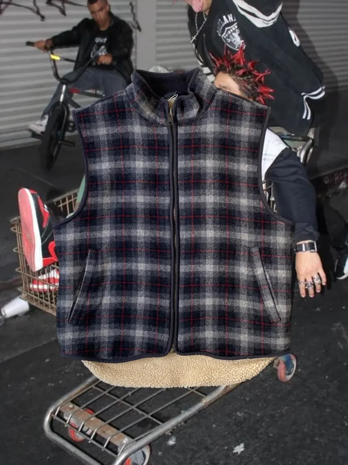 엘엘빈 베스트 집업 (Man S) / [AB1786] 상품이미지1