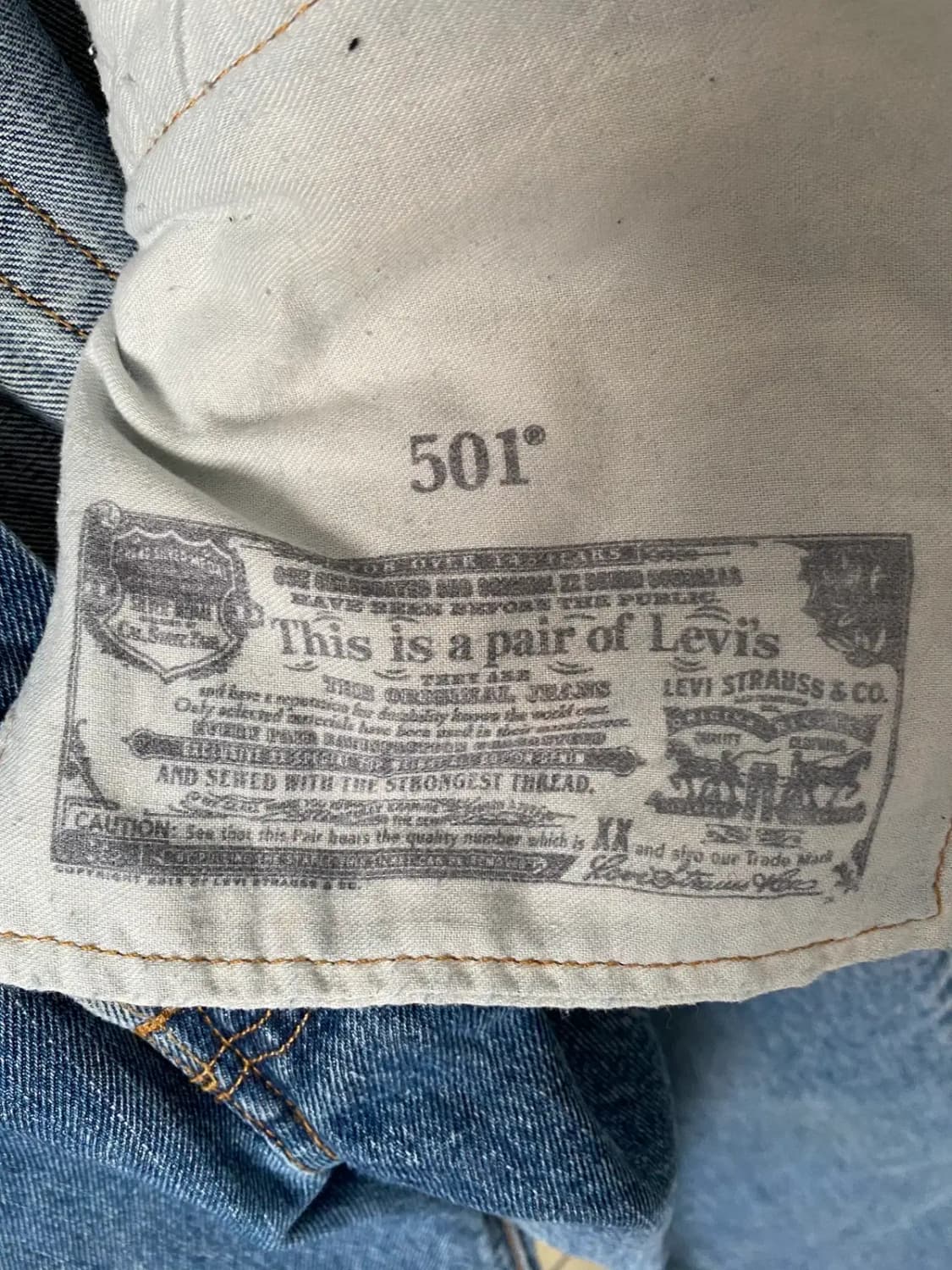 리바이스 501 (34) / [AB1791] 상품이미지4
