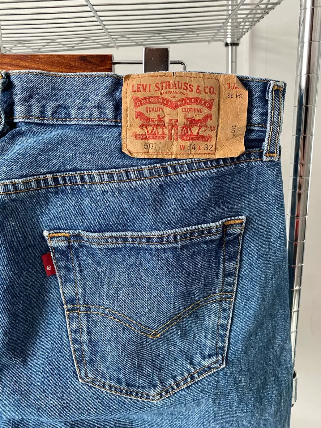 리바이스 501 (34) / [AB1791] 상품이미지5