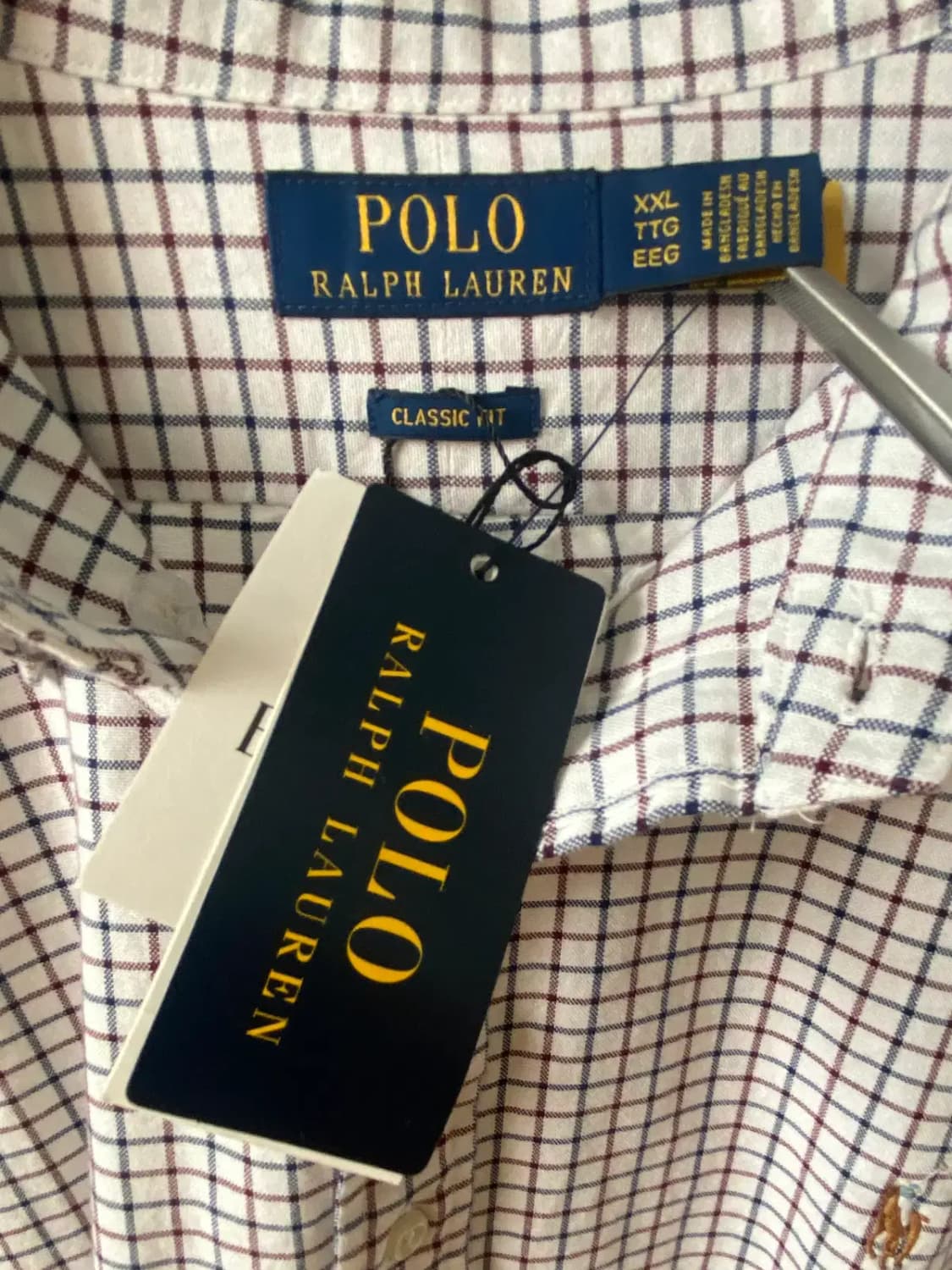 폴로 랄프로렌 체크 셔츠 (Man 2XL) / [AB1798] 상품이미지4