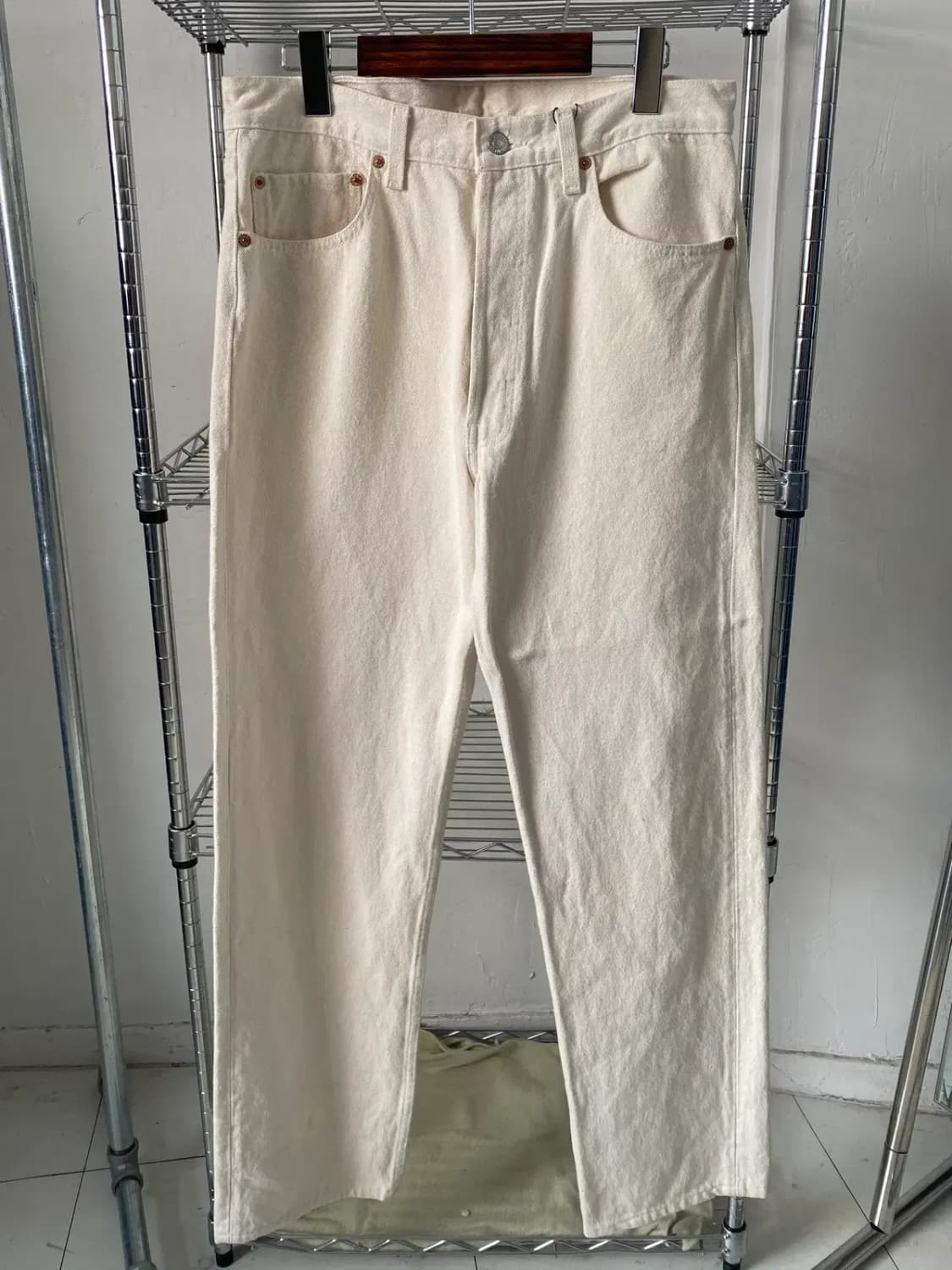 리바이스 501 아이보리 (34) / [AB1805] 상품이미지2