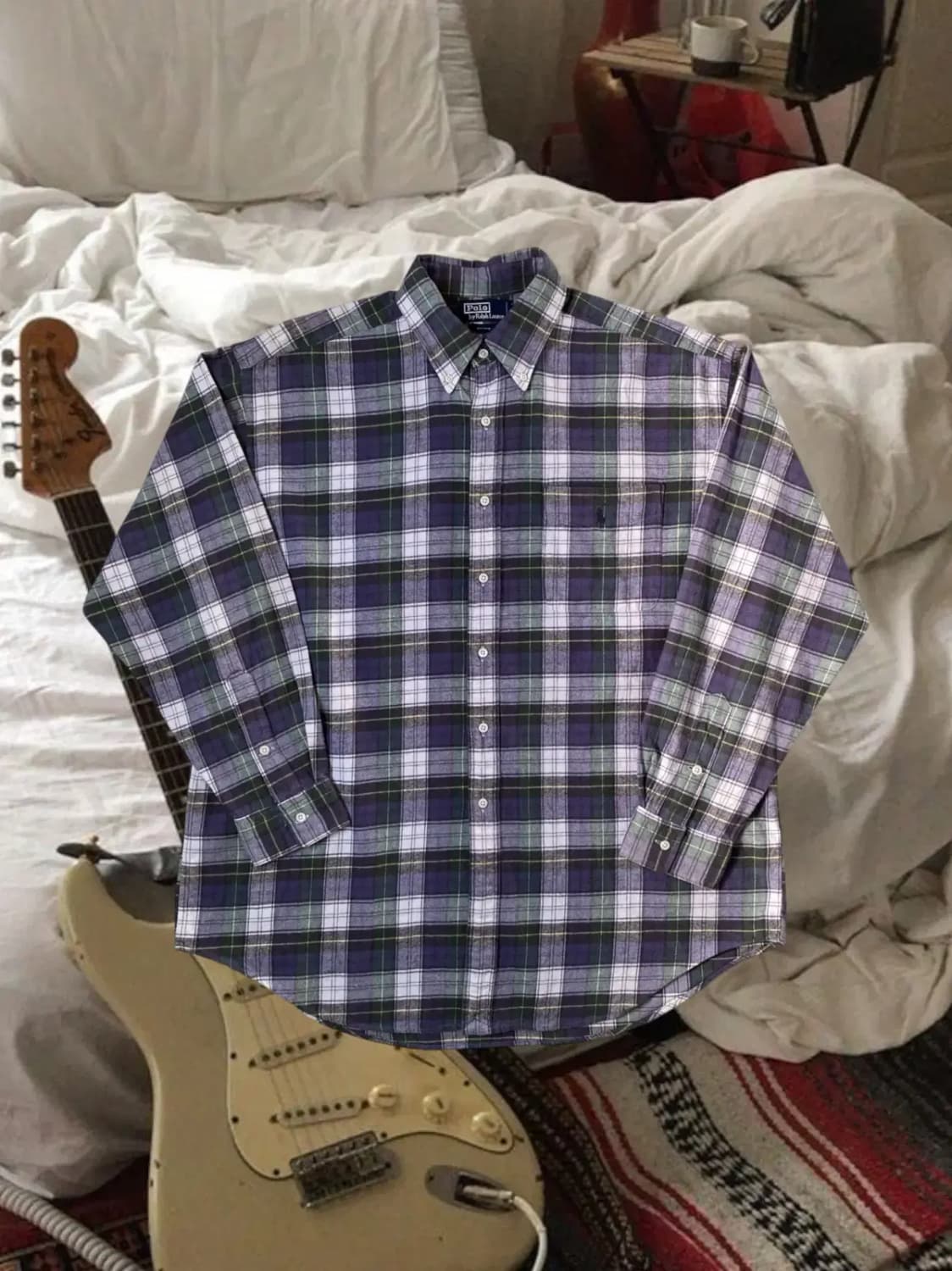 폴로 랄프로렌 체크 셔츠 (Man 3XL) / [AB1807] 상품이미지1