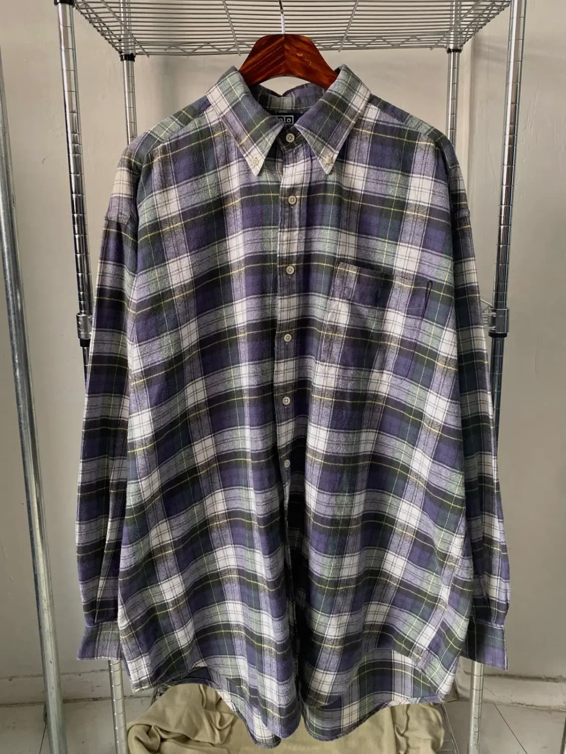 폴로 랄프로렌 체크 셔츠 (Man 3XL) / [AB1807] 상품이미지2